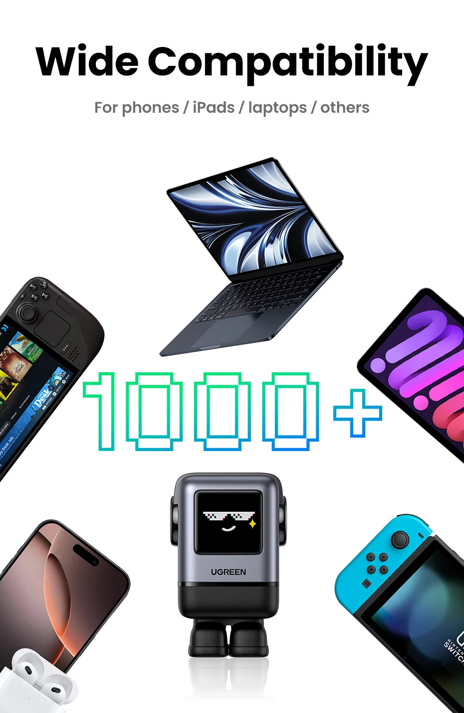 Nexode 100W Robot GaN Charger