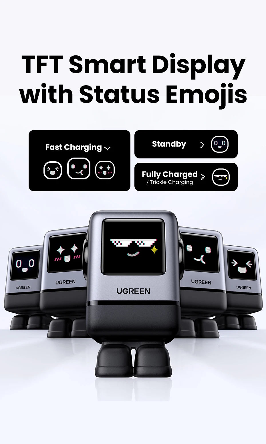 Nexode 100W Robot GaN Charger
