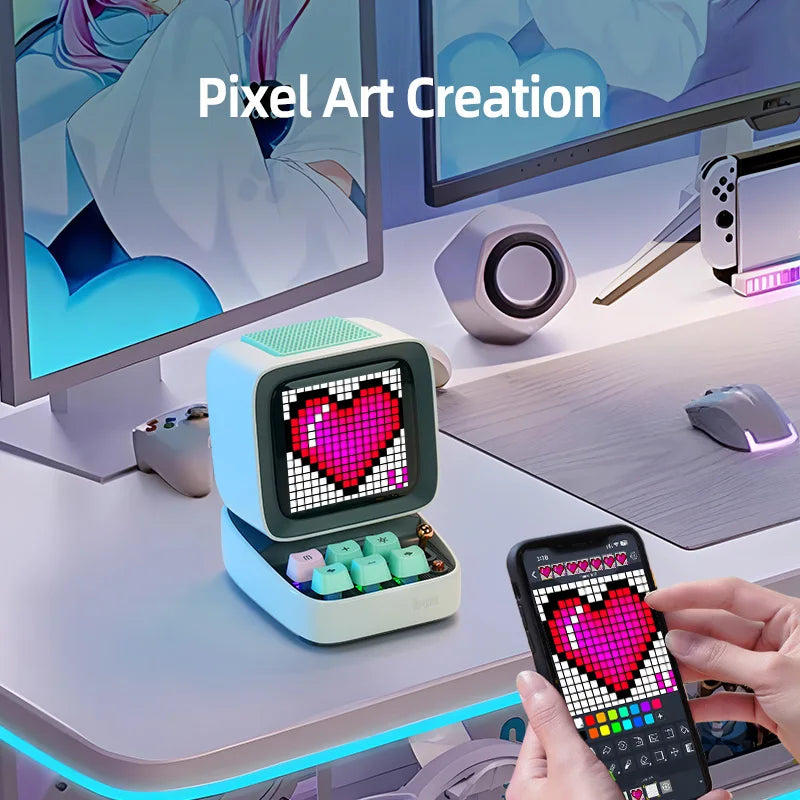 Divoom Ditoo-Pro Retro Pixel Art Speaker