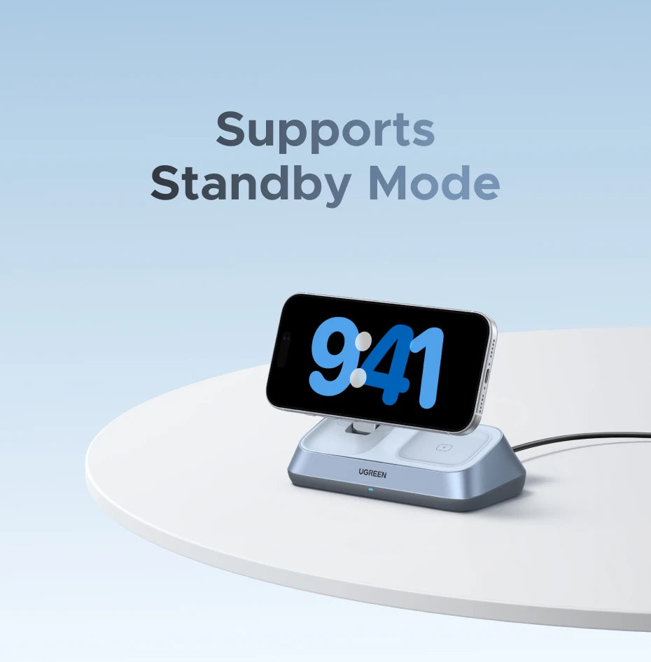 UGREEN 3-in-1 Qi2 Magnetic Charging Station