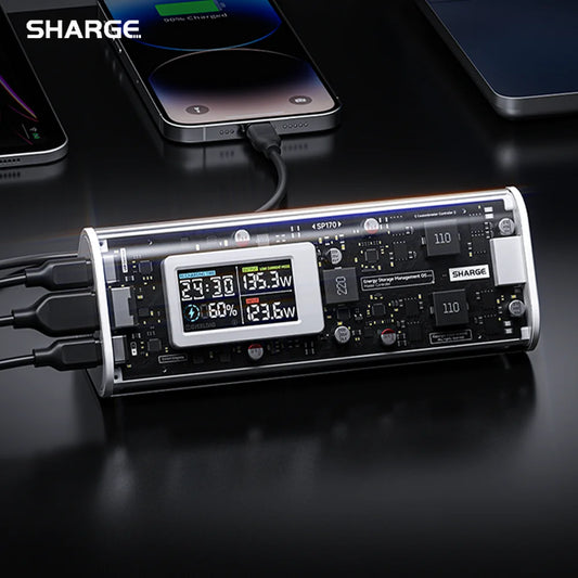 SHARGE 170W Smart Power Bank (24,000mAh)